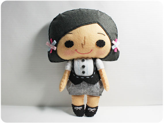 Yuki Girl - Pdf Doll Pattern
